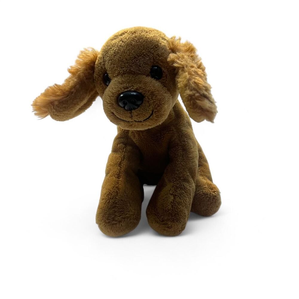 Caltoy Brown Plush Dog Stuffed Animal Soft Puppy Toy Collectible